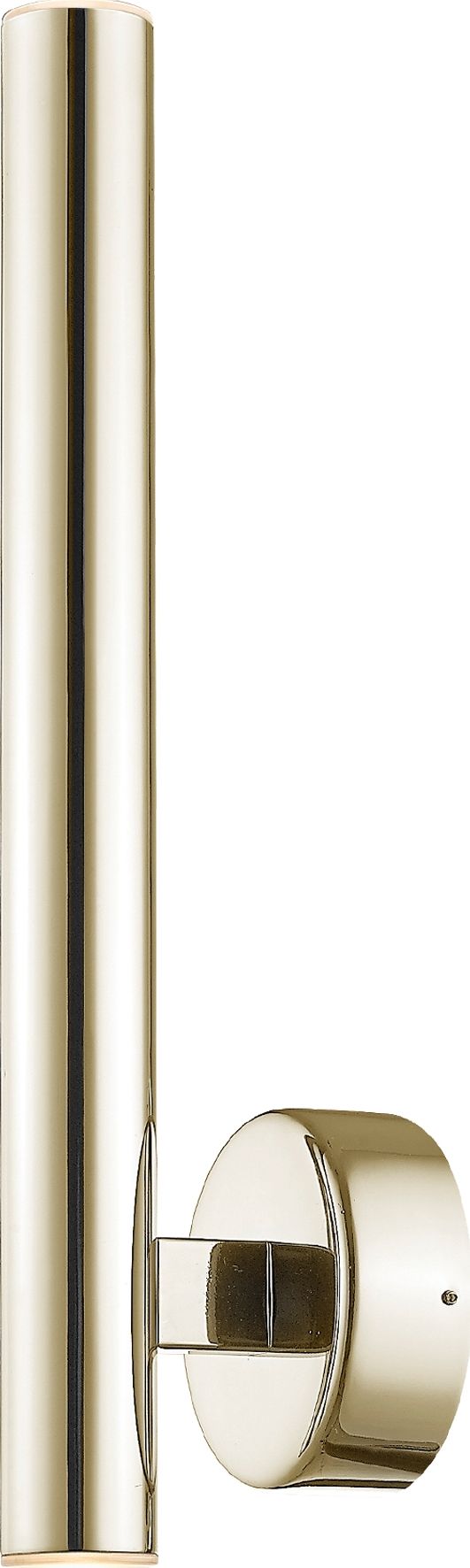 Kinkiet Zumaline Kinkiet ścienny do korytarza złoty Zumaline LOYA LED W0461-02B-F7F7