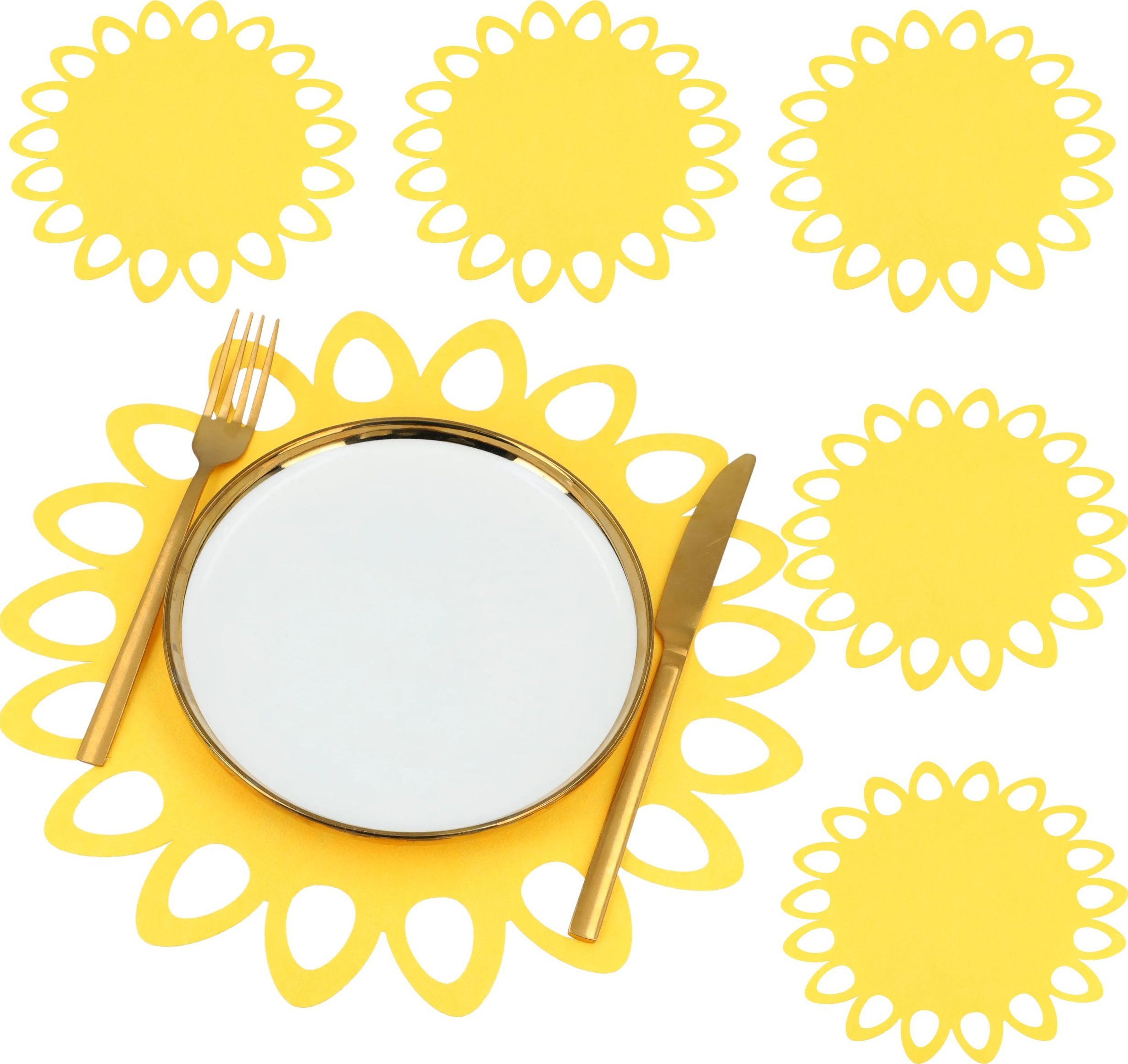 WIELKANOC podkładki pod talerze DEKORACYJNE na stół 6szt wielkanocne OZDOBY