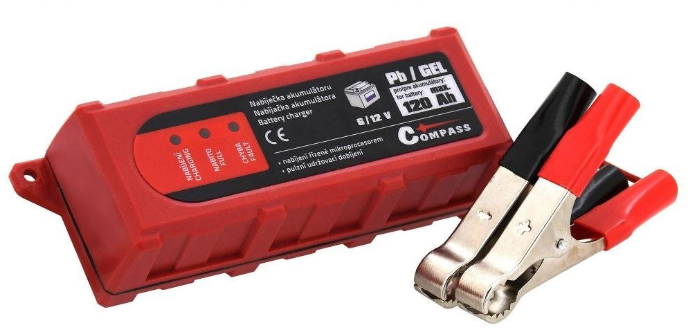 Ładowarka mikroprocesorowa 1Amp, 6/12V