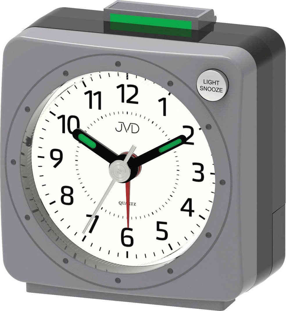 JVD Budzik JVD SR220.14 mały 5,6 cm podświetlenie drzemka .