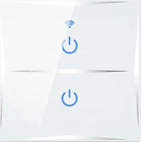 Spreest WŁĄCZNIK ŚWIATŁA LED PODWÓJNY PREMIUM SMART WIFI SZKLANY DOTYKOWY