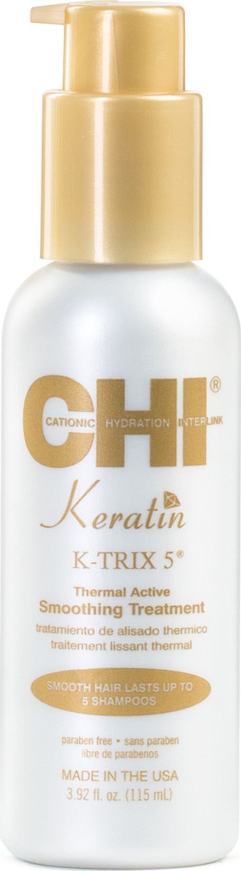 Chi Glotninamasis plaukų serumas Farouk Systems CHI Keratin K-Trix 5 115 g