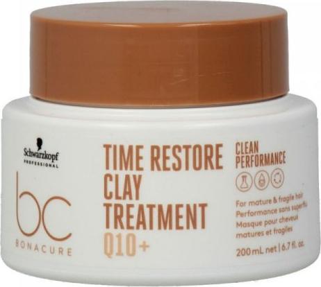 Schwarzkopf Maska do Włosów Cienkich Schwarzkopf Bonacure Time Restore Clay (200 ml)