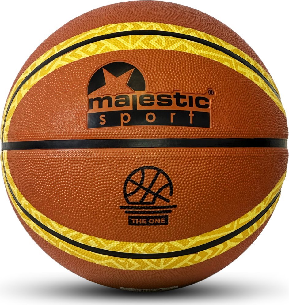 Piłka do koszykówki Majestic Sport TheOne pomarańczowa r. 7