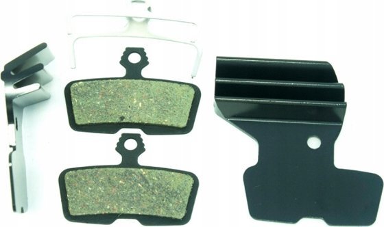 Clarks Klocki hamulcowe CLARKS dla AVID (Avid Code 2011), Z radiatorem odprowadzającym ciepło, Organiczne