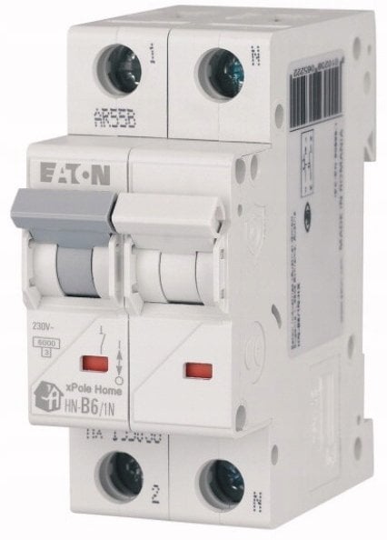 Eaton Wyłącznik nadprądowy 1P+N C 20A 6kA AC xPole HN-C20/1N 194852