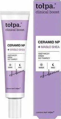 Tołpa Clinical Boost - Ceramid NP + Masło shea - Odżywczy krem do twarzy 40ml