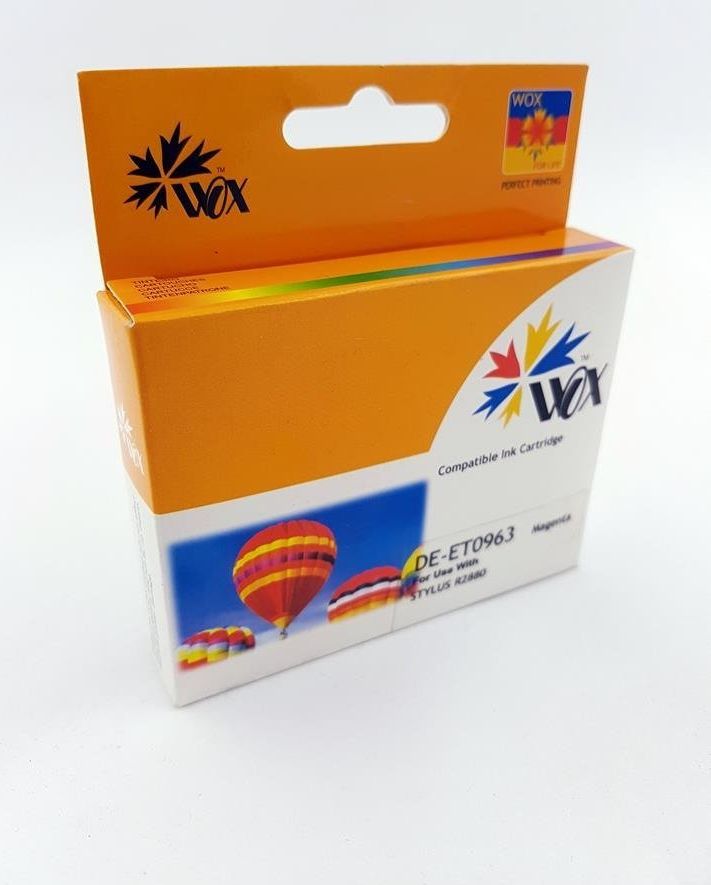 Tusz THI Zgodny Tusz Magenta do EPSON Stylus Photo 2880 / T0963 C13T09634010 / Czerwony / 19 ml / zamiennik uniwersalny