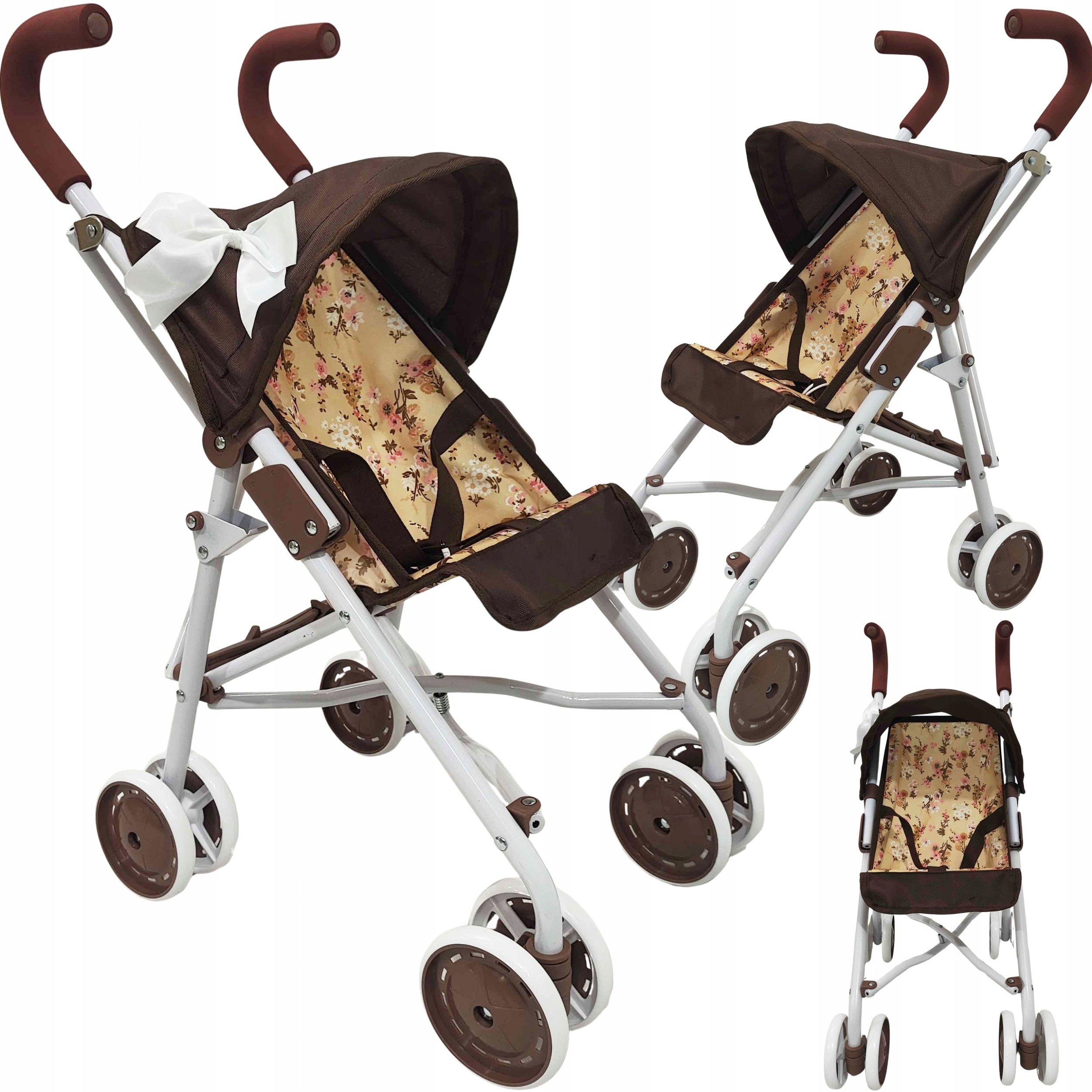 Mario 9364b WÓZEK DLA LALEK PARASOLKA 7