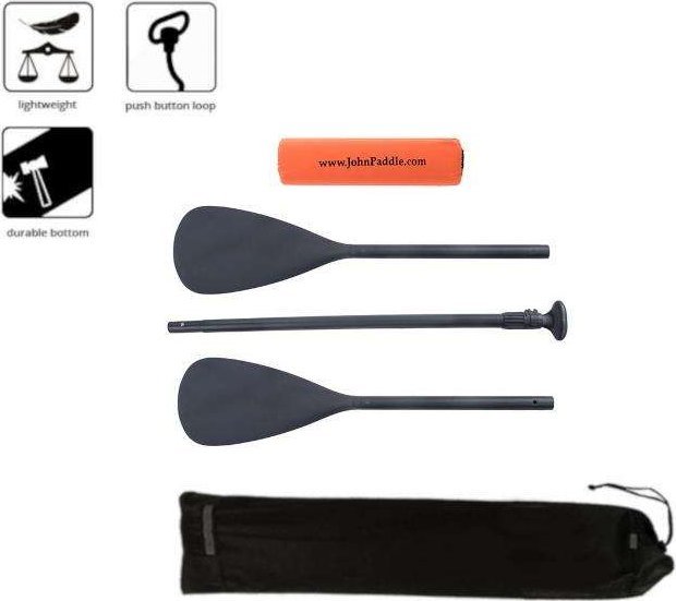 John Paddle Wiosło SUP/Kajak John Paddle 165-208/225cm + obijacz + pokrowiec 2021 165-225 cm