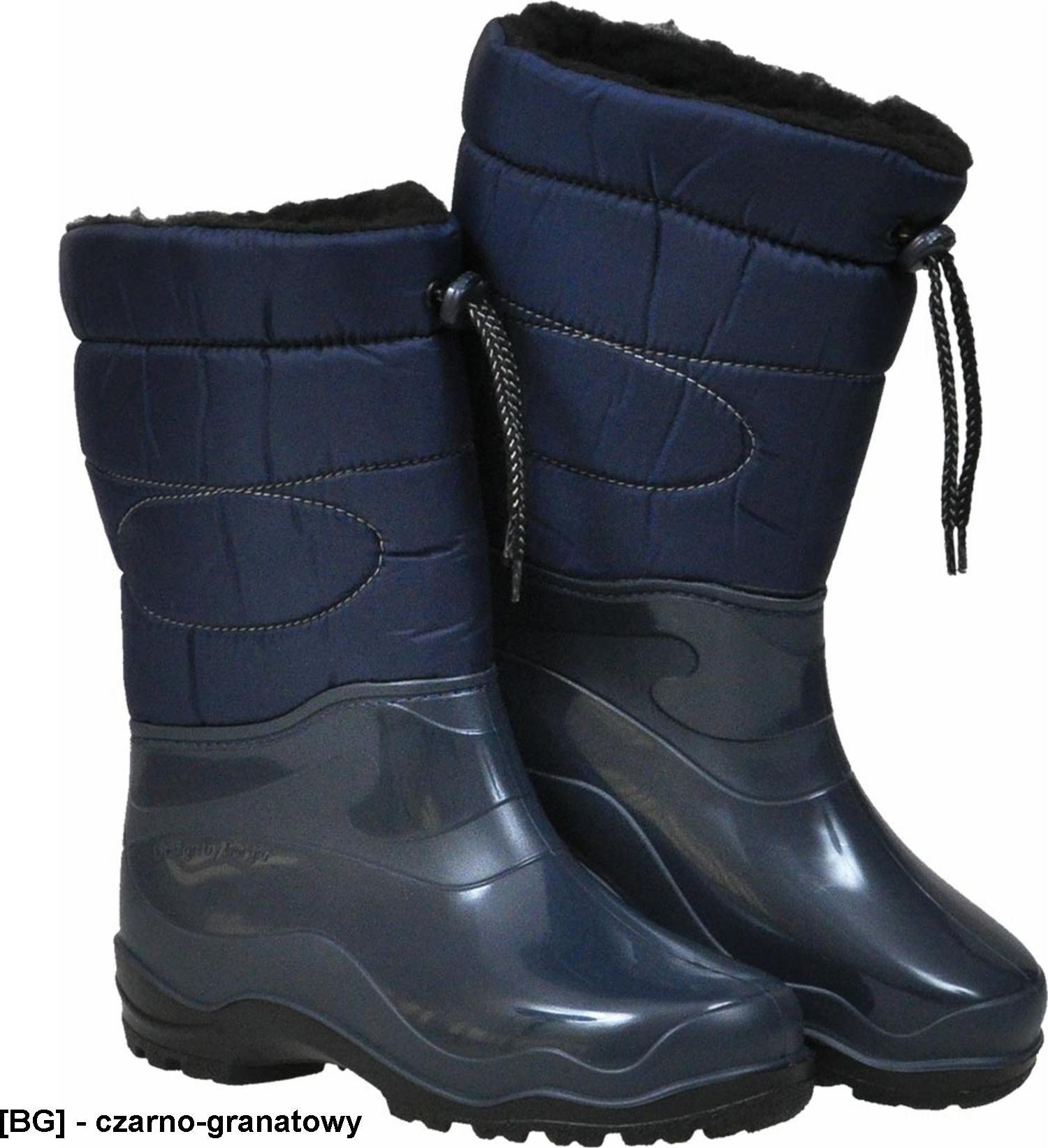 R.E.I.S. BFPCVSNOW - wysokie wodoochronne damskie ocieplane buty z PVC 37