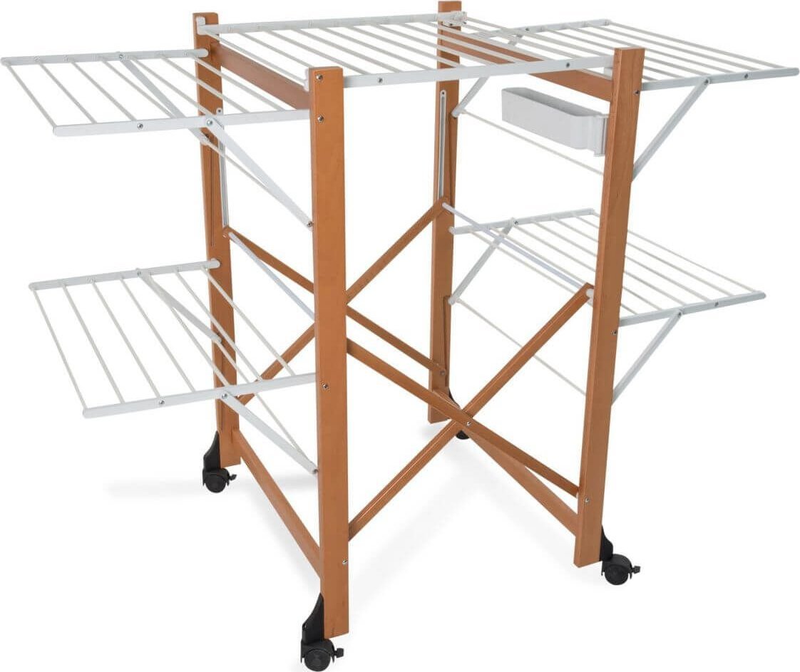 NPC Polska Arredamenti Suszarka na pranie ALIANTE 105x132x67 cm brązowy