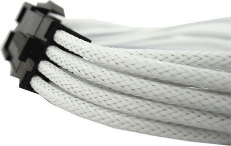 Gelid Przedłużacz Gelid PCI-E 6+2pin 30cm biały