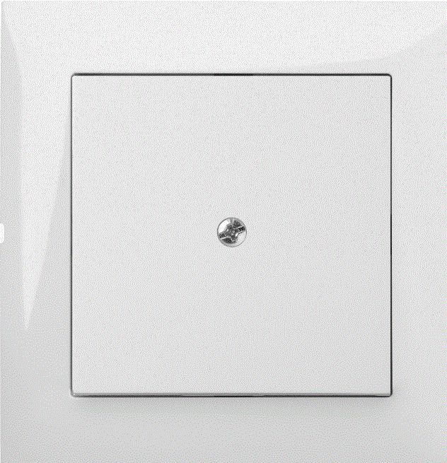 Elektro-Plast Zaślepka ramki Sentia biała (1470-10)