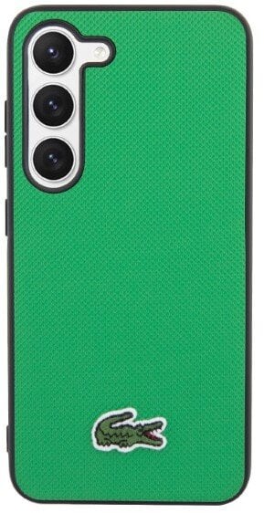 DefaultBrand Etui Lacoste do Samsung S23+ S916 zielony hardcase Iconic Petit Pique
