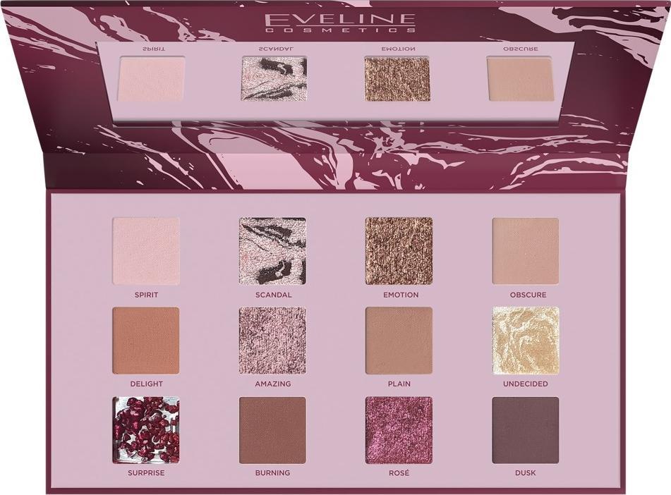 Eveline EVELINE_Nudes Shooking paleta cieni do powiek 9,6g