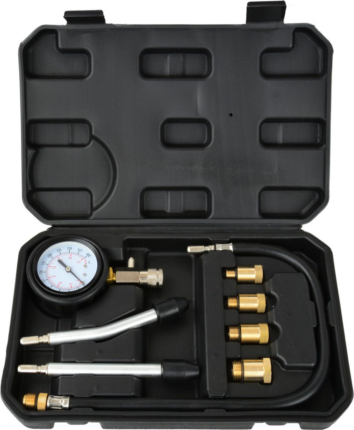 Geko tester pomiaru ciśnienia sprężania w silnikach benzynowych 8 elementów (G02502)