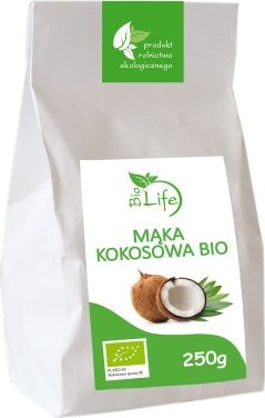 BioLife Mąka kokosowa ekologiczna BIO 250 g