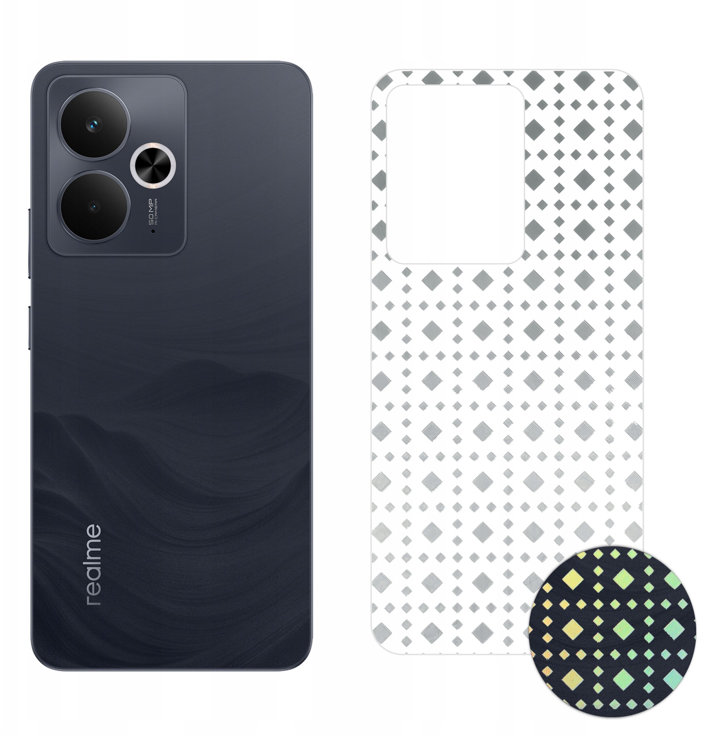 FOLIA HYDROŻELOWA OCHRONNA NA TYŁ TELEFONU WZÓR do Realme 14T 5G