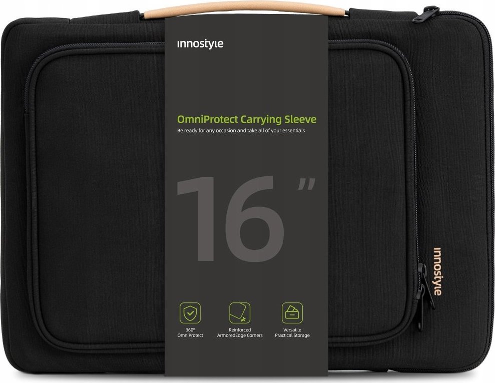 Torba Innostyle TORBA NA LAPTOPA 16" WODOODPORNA ETUI CASE OMNIPROTECT CZARNA