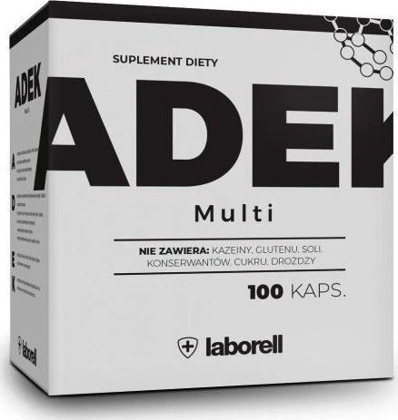 Laborell Laborell Witamina ADEK Multi 100 kapsułek - WYSYŁAMY W 24H!