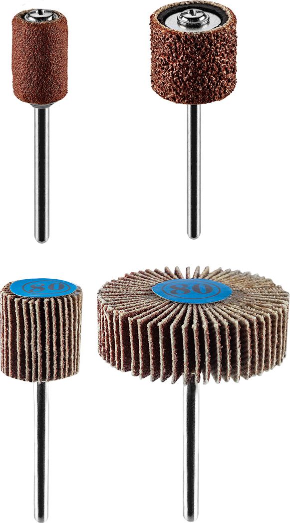 Graphite Akcesoria do miniszlifierki (Akcesoria do miniszlifierki, taśmy szlifierskie, ściernice listkowe, zestaw 24 szt.)