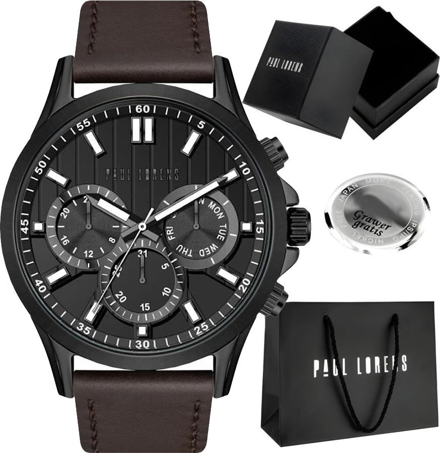 Zegarek Paul Lorens Zegarek męski Paul Lorens SHARK-PROF