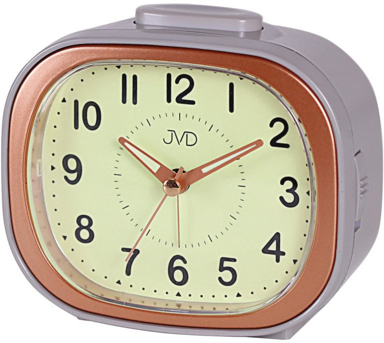 Budzik JVD SRP1201.3 12 cm drzemka świecąca tarcza .