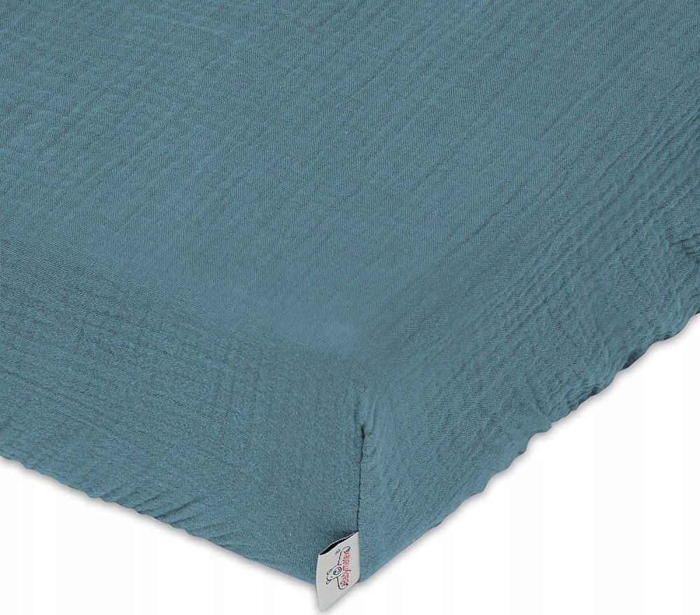 MATEX-PRZEŚCIERADŁO MUŚLIN Z GUMA 60X120