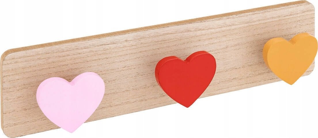 Atmosphera Wieszak do pokoju dziecięcego LOVE, 36 x 9,5 cm