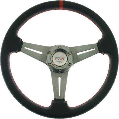 MTuning Kierownica Pro 350mm offset:20mm Carbon Red