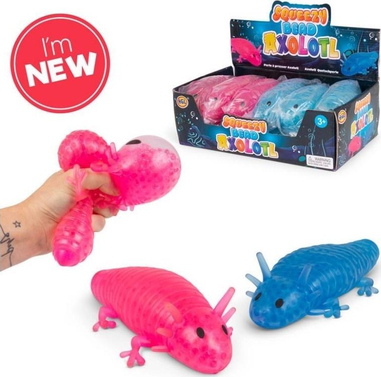 Hipo Gniotek axolotl z kuleczkami MIX