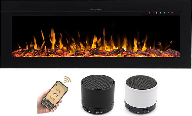 Aflamo Kominek Elektryczny Diamond Led 183 cm