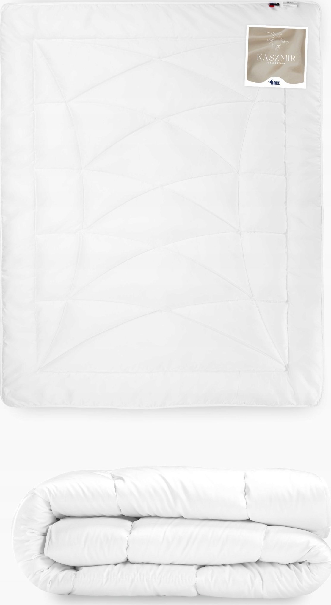 AMZ Kołdra AMZ Kaszmir Gold 135/140x200 cm, Ciepła