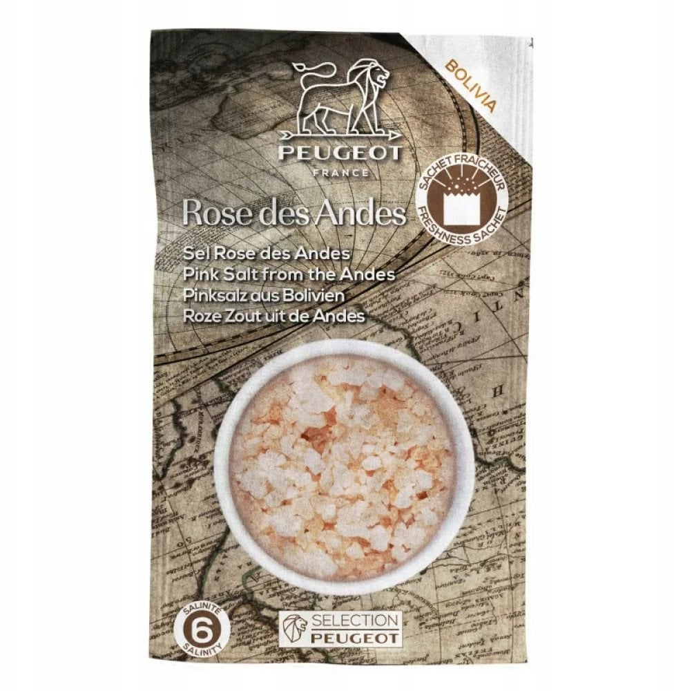 PINK SALT - sól różowa andyjska Boliwia, 350g