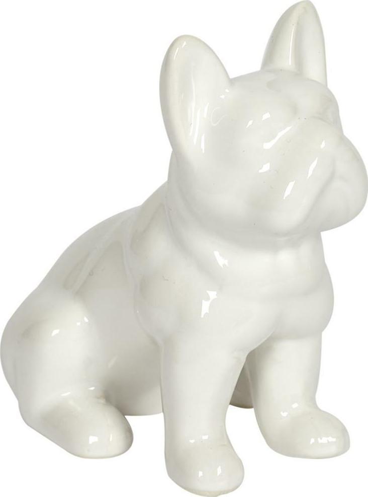 Intesi Figurka Buldoga francuskiego S biała