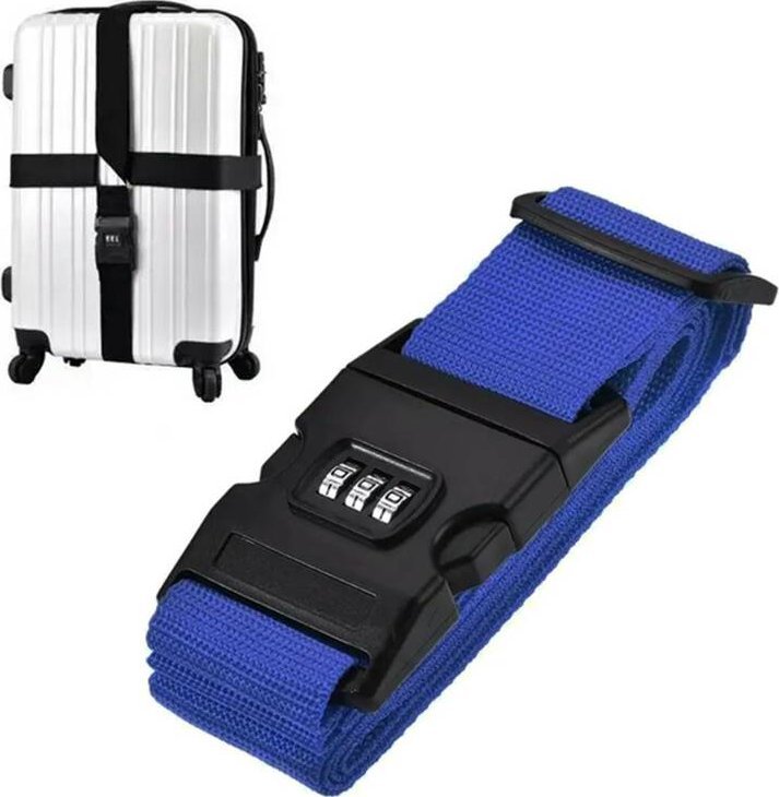 Aptel PAS Zabezpieczający Bagaż Kod Cyfrowy Identyfikator 400cm niebieski DA81