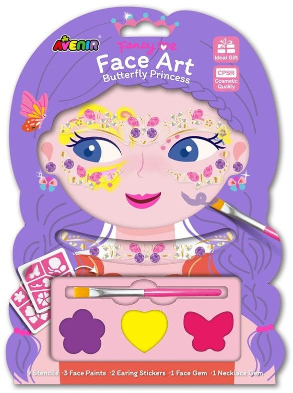 AVENIR Face Art Butterfly Princess