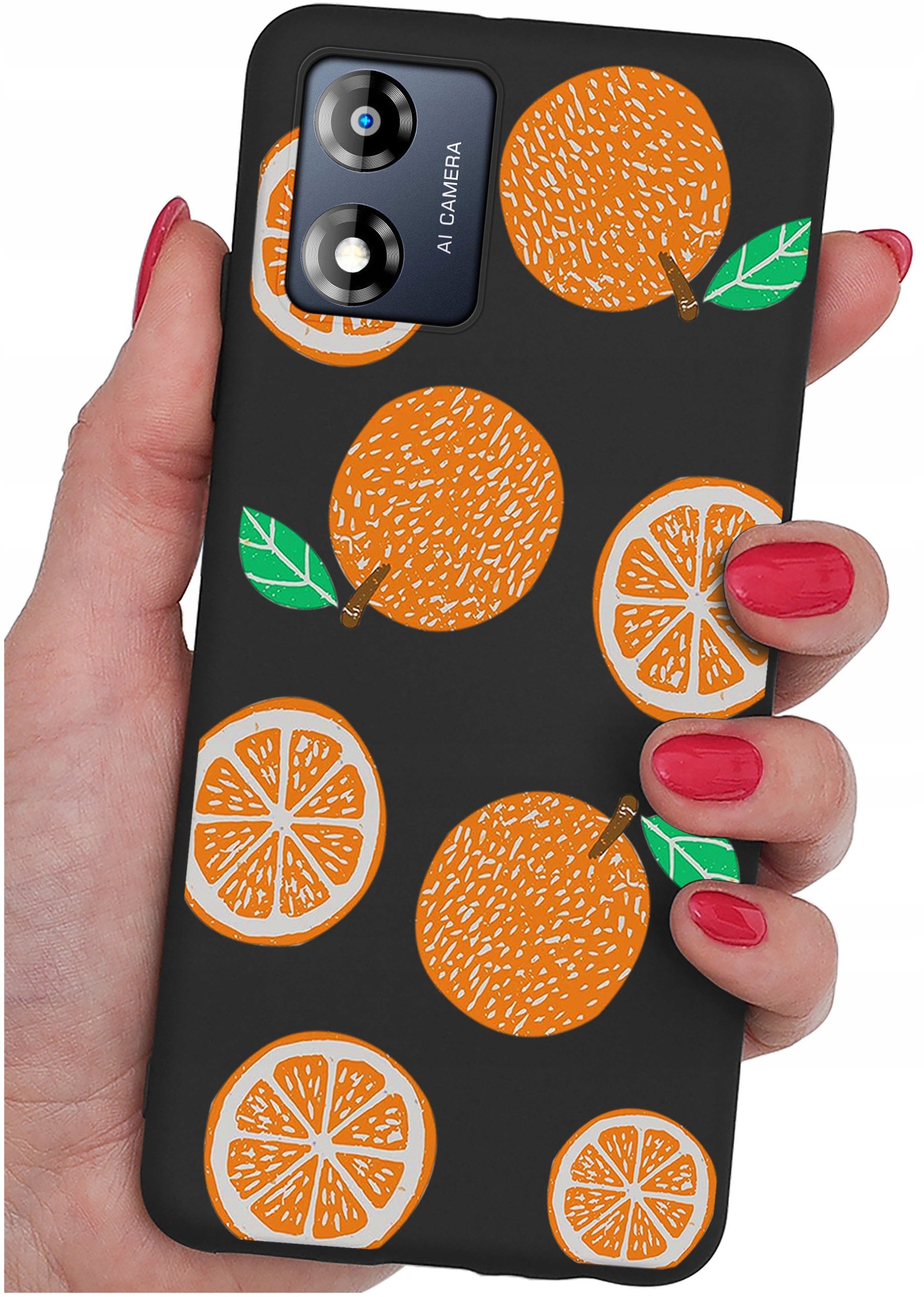 Etui do Motorola Moto E13 WZORY |SILIKONOWE MATT CASE + SZKŁO 9H