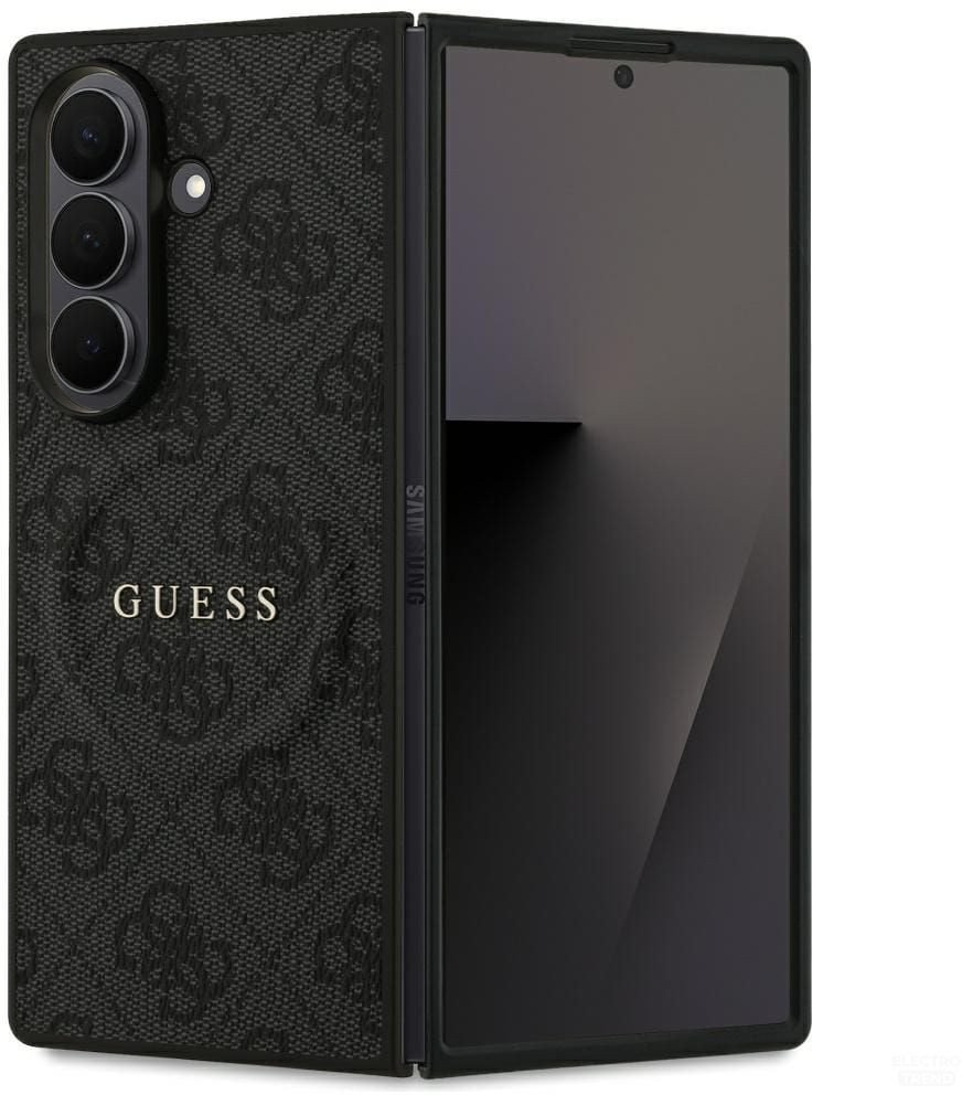 Etui Guess 4G Classic MagSafe na Samsung Galaxy Z Fold7 - czarne