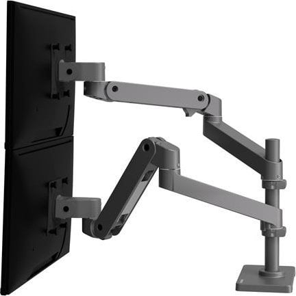 ERGOTRON LX PRO ARM DUAL DISPLAY STACKING darkgrey