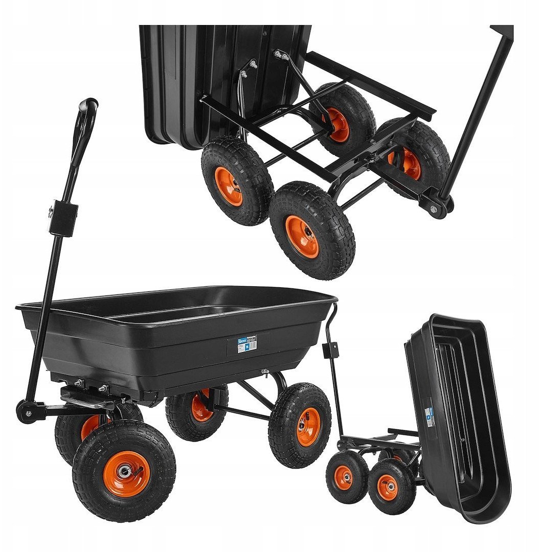 Wózek transportowy ogrodowy 75L (1)