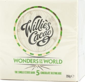 Willies Cacao Willie's Cacao - Zestaw 5 czekolad - Wonders of the World x 5 - 250g