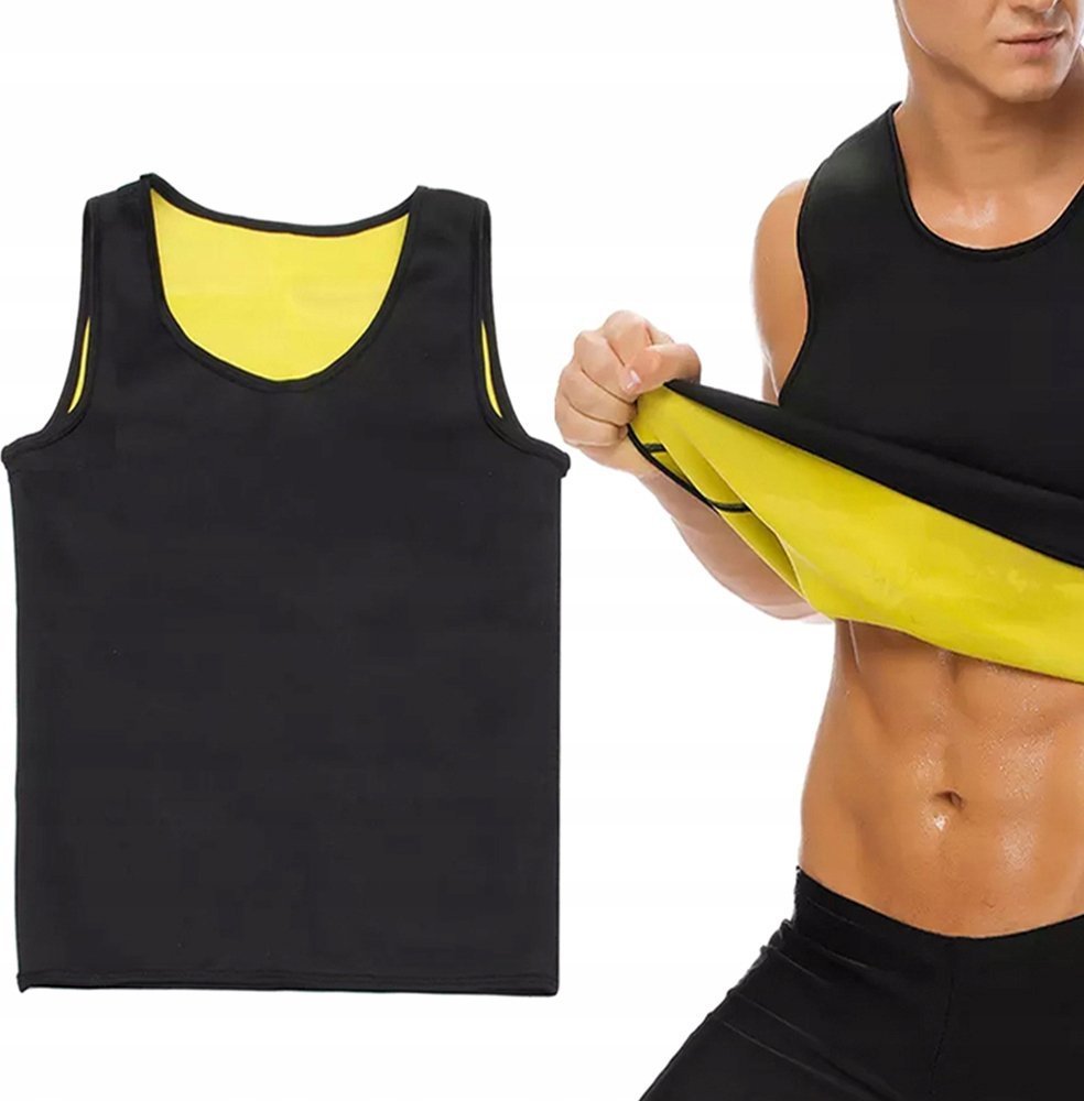 Verk KOSZULKA NEOPRENOWA FITNESS MĘSKA ODCHUDZAJĄCA