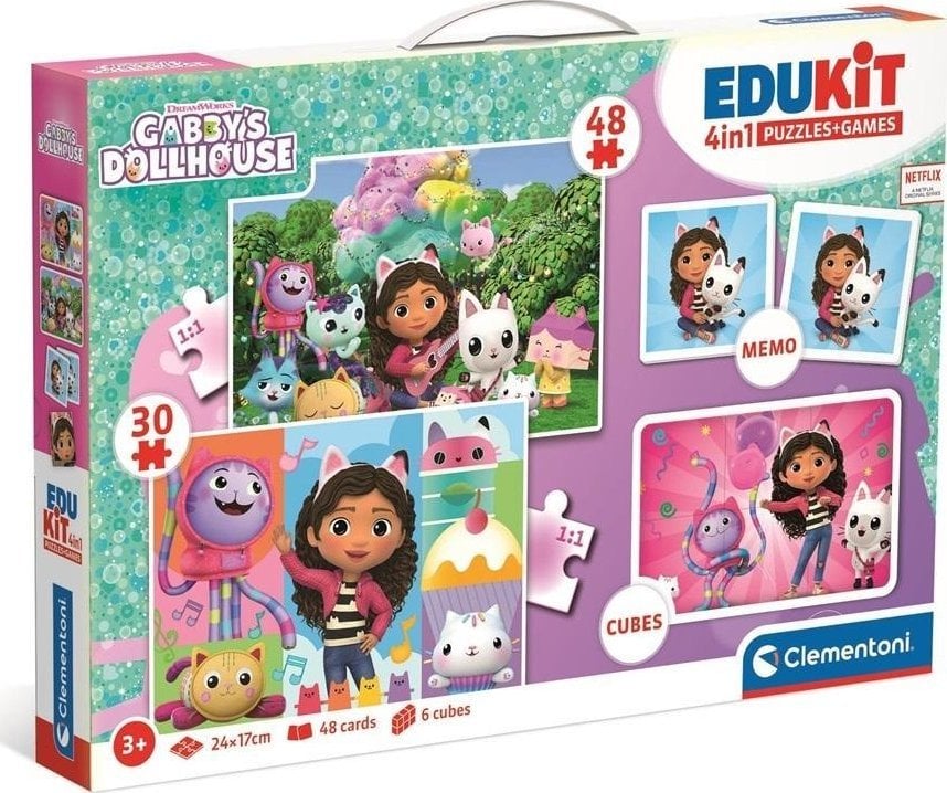 EduKit 4w1 Koci Domek Gabi