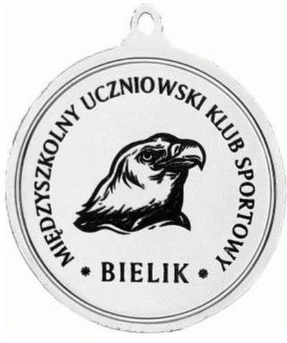 Victoria Sport Medal stalowy grawerowany laserem- RMI