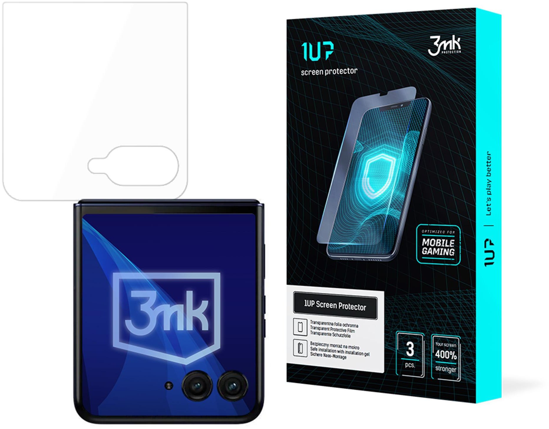 MOTOROLA RAZR 50 (FRONT) - 3MK 1UP