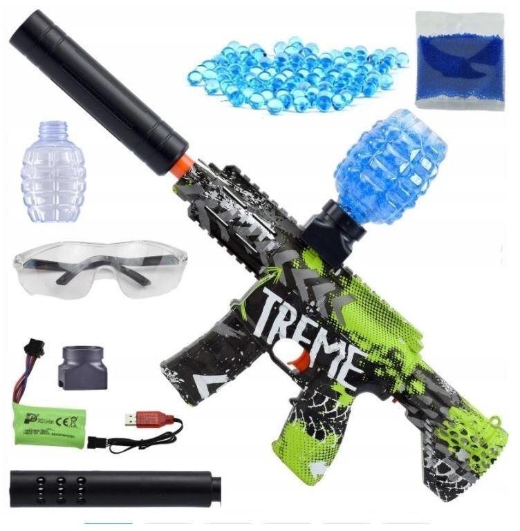 Karabin na kulki żelowe z ładowarką