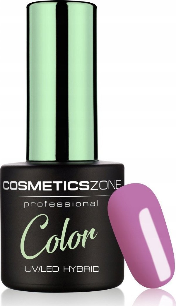 Cosmetics Zone Lakier hybrydowy hipoalergiczny jasny fiolet 7ml - Dark Lilac 160