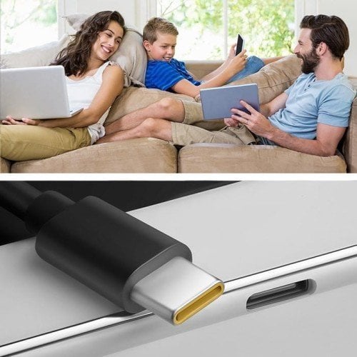 Ładowarka Qoltec Ładowarka GaN Power Pro | 1xUSB-C | 65W | 5-20V | 3-3.25A | Czarna